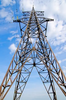 High-voltage tower