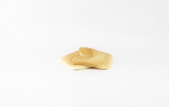 sliced bread isolated on white background