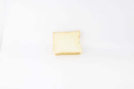 sliced bread isolated on white background