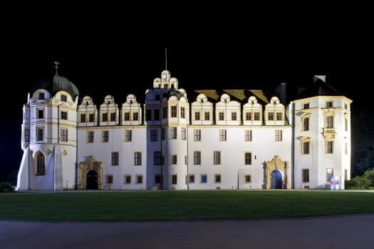 The renaissance style castle in Celle, Lower Saxony, Germany