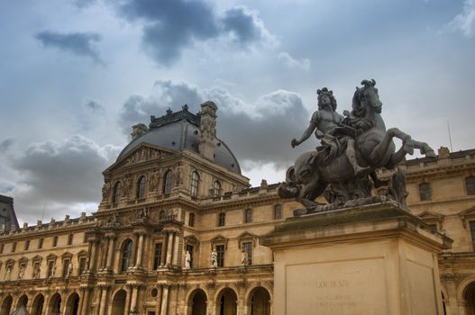 the louvre museum in paris