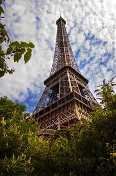 Eiffel tower in Paris