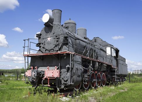 Steam locomotive built in Sweden from Russian project in 1922-1924 years