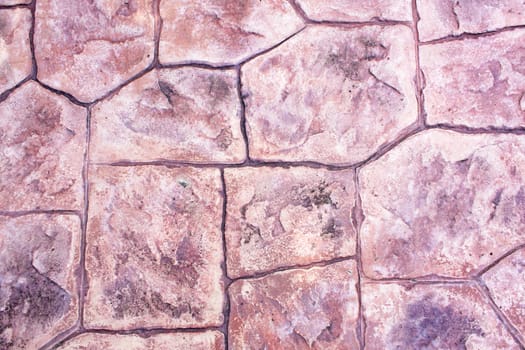 Natural rock tile pathway texture is beautiful.