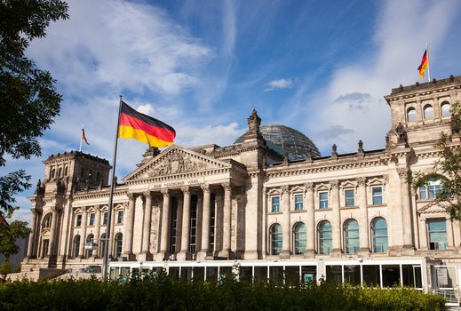 The Reichstag building is a historical edifice in Berlin, Germany, constructed to house the Imperial Diet, of the German Empire.