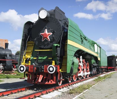 Soviet long-haul passenger locomotive 50-ies of the XX century