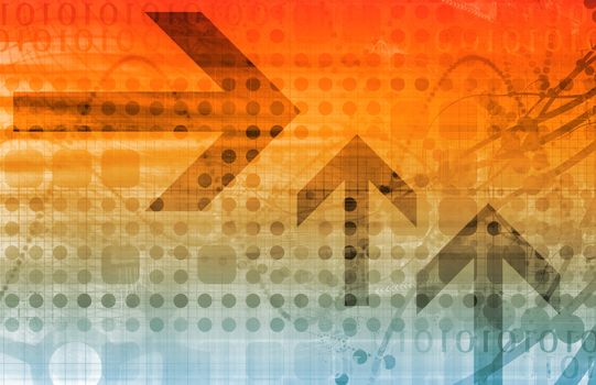 Business Finance and Technology as a Art Abstract