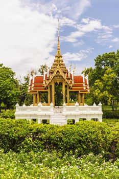Ancient thai pavilion in thailand.