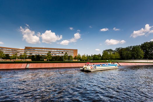 A Boat Trip in the Spree River, Berlin, Germany