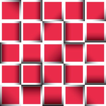 Background of colorful square mosaic tile in vector EPS10 format.  Effect of Gradient tool used in this file.
