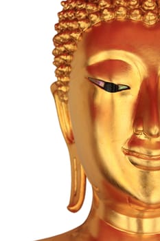 Face of Buddha Statue at Wat Pho, Thailand