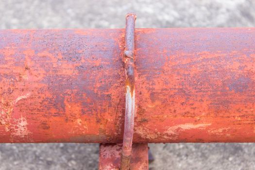 Rusty pipe