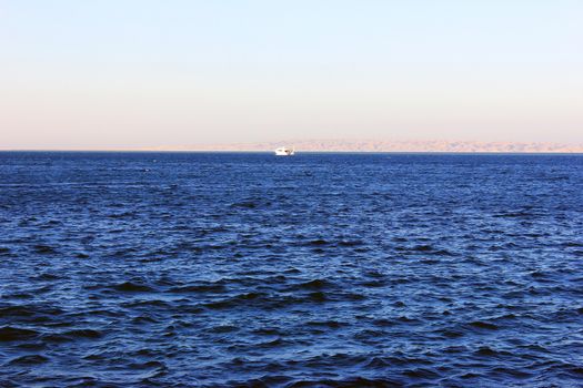 ship sailing from port 