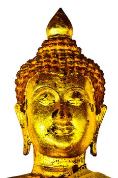 Ancient Buddha face Thailand