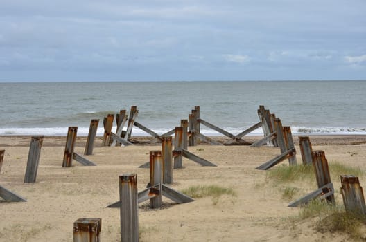 old posts going out to sea