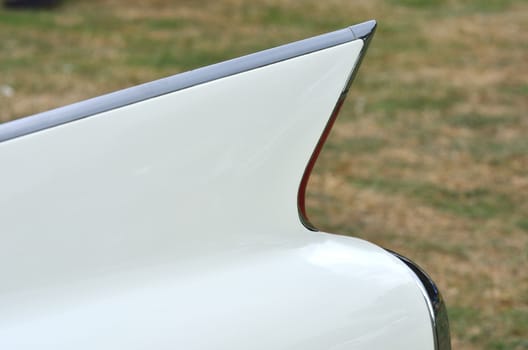 Classic american car fin