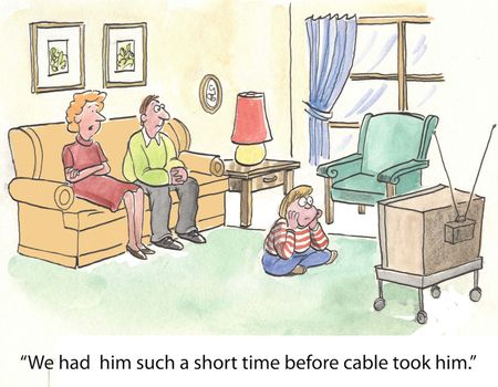 "We had him such a short time before cable took him."