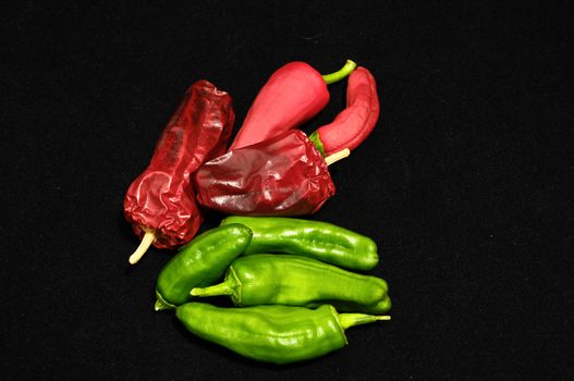 Some Very Hot Chili Peppers Ready to Cook