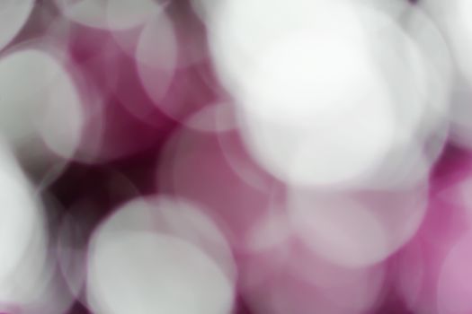 Blurred lights pink bokeh abstract light background