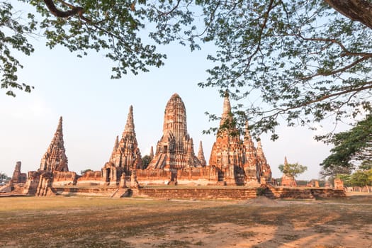 Wat Chaiwatthanaram Temple at Ayutthaya Historical Park, Thailand