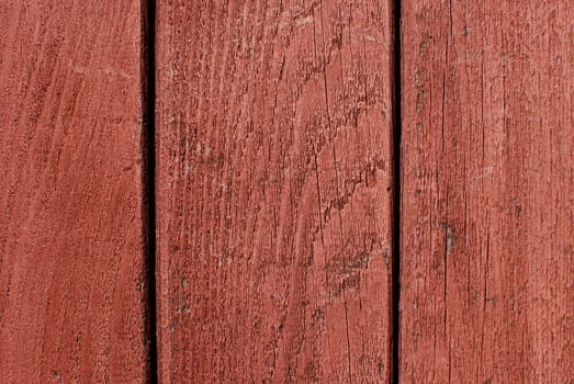 Red painted wood abstract background texture