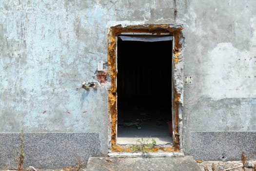 Urban decay examples of abandoned doorways