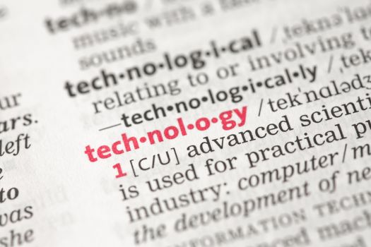 Technology definition in the dictionary