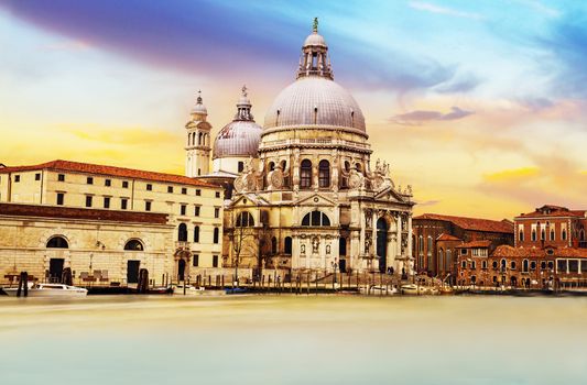 Basilica Santa Maria della Salute, Venice, Italia