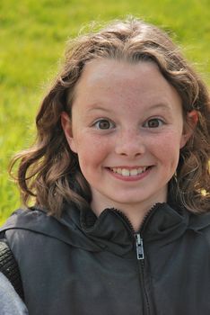 Portrait of young girl