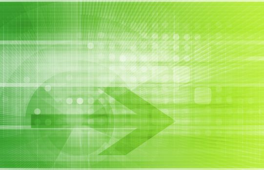 Technology Network with Circuit Board Data Flow