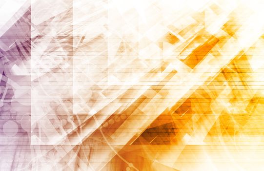 Futuristic Background Abstract Concept as a Art