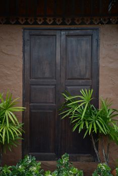 wooden door