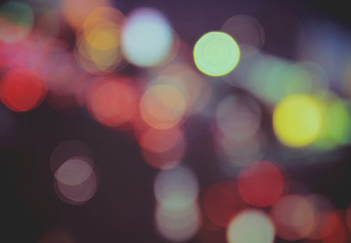 Abstract of vintage bokeh background