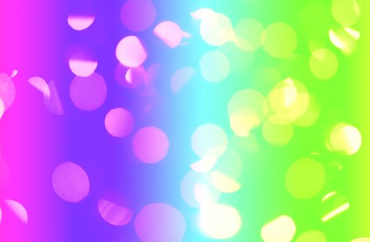 abstract background with rainbow blur