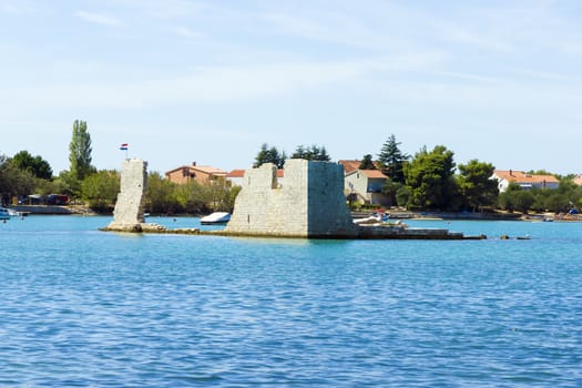 Coastline near Seget Vranjica, Croatia