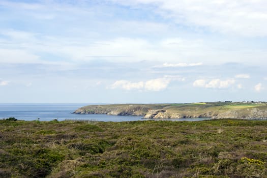 Cape Ra, (Pointe du Raz), westernmost France point