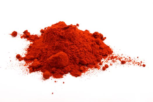 Pile of red paprika powder
