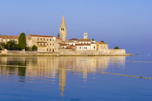 Porec in the dawn sun