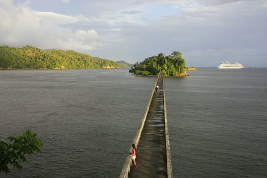 Bridge to Nowhere, Samana Bay, Dominican Republic