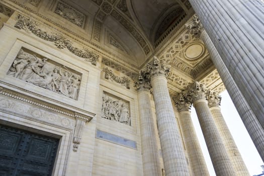 bas relief, Pantheon, Paris, France