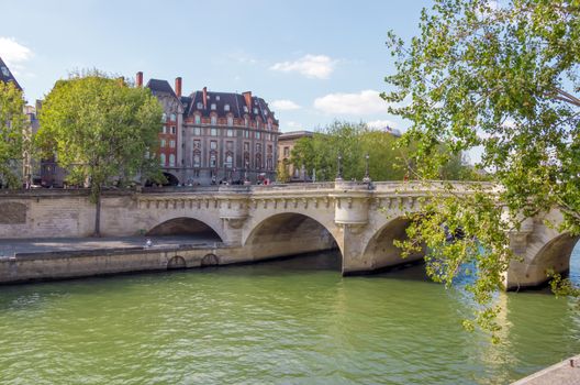 Bridge over Seine, Paris, France