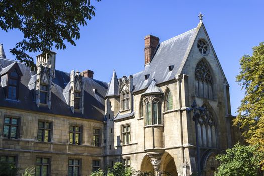 National Museum of the Middle Ages - Cluny. The building was founded by the rich and powerful 15th-century abbot of Cluny Abbey, Jacques d'Amboise in Paris