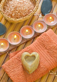 sea salt, soap and candles