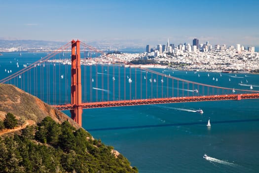 San Francisco Panorama from San Francisco Bay