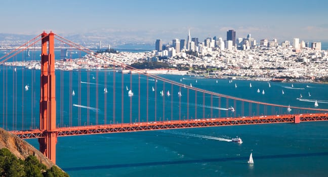 San Francisco Panorama from San Francisco Bay