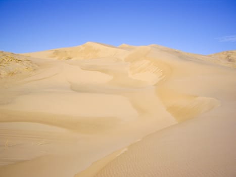 Dunes dry out after rain in California