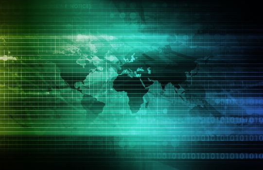 Business Finance and Technology as a Art Abstract