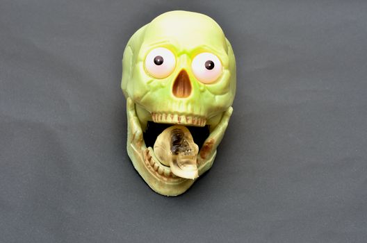 Skull eating skull