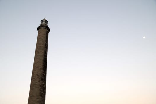 An Ancient Lighthouse In Gran Canaria Island, Spain