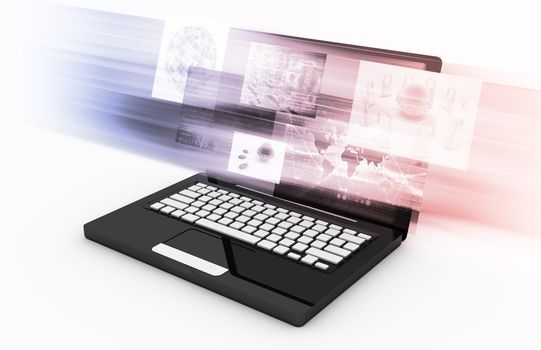 Electronic Trade Industry Service as a Background